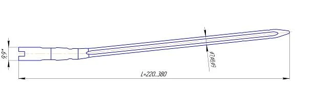 Locking Shoulder Pin (Diameter 7.0mm, 8.0mm, 9.0mm; Length 220-380mm)