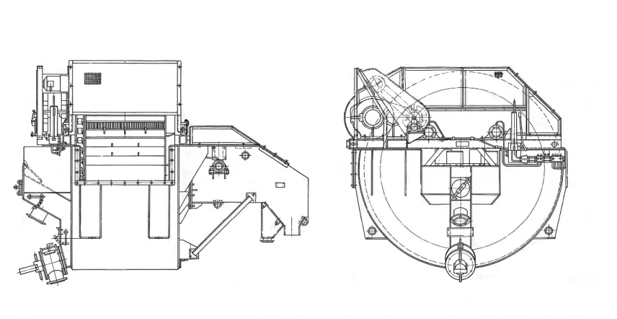 Wheel Separator for Coal and Shale Enrichment STK-12