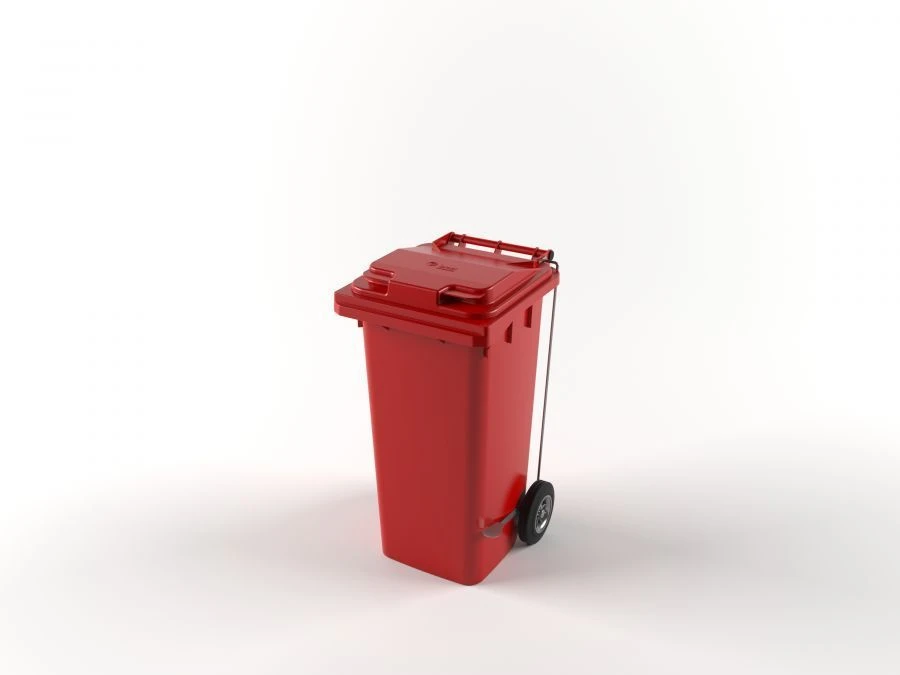 Mobile Waste Container 120L Art. 27.C21 (20.805.40.PE; 21.054.40.PE)