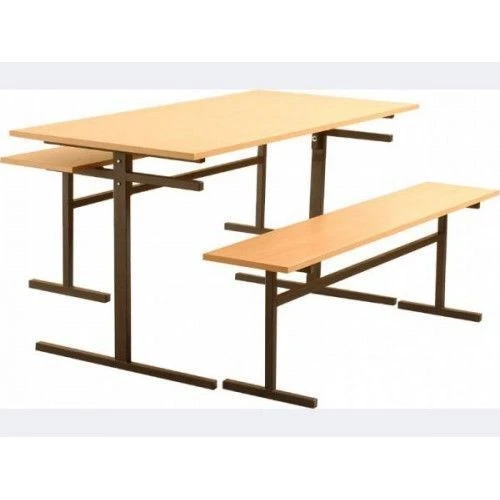 طاولة طعام مع مقعد موديل SO-1 من "Edelwood