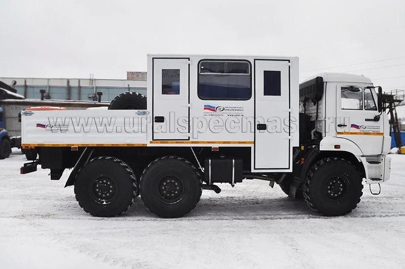 Special Bus UZST08 Model 5861-30 on KamAZ 43118-50 Chassis