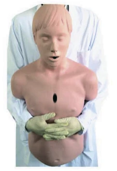 نموذج محاكاة انسداد مجرى الهواء العلوي للبالغين، CPR1550