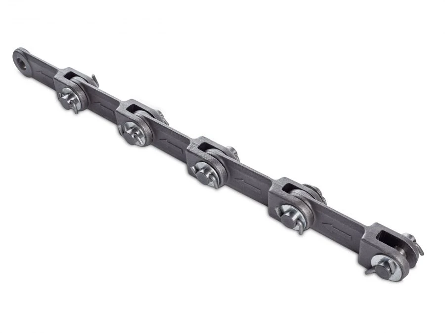 Disassembled Forked Pull Chain with Pin Lock and Compression Washer R2-80-290
