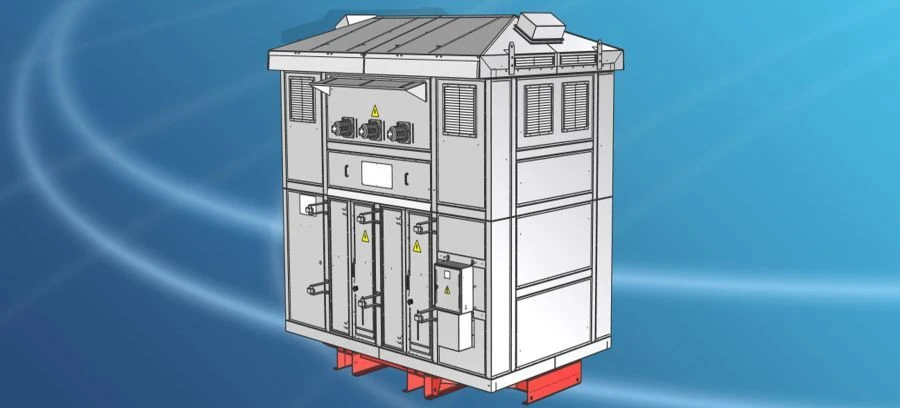 Three-Phase Dry Two-Winding Transformer TRSZP-12500/10 J