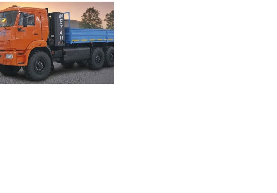 شاحنة نقل UZST04 174V-24 على هيكل كاماتز 65117-37