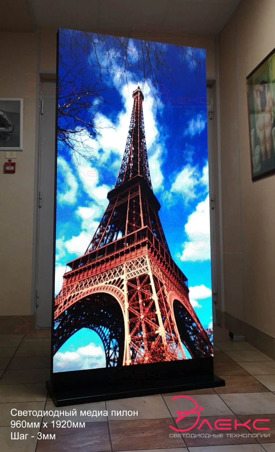 شاشة معلومات إلكترونية LED ELX.S3