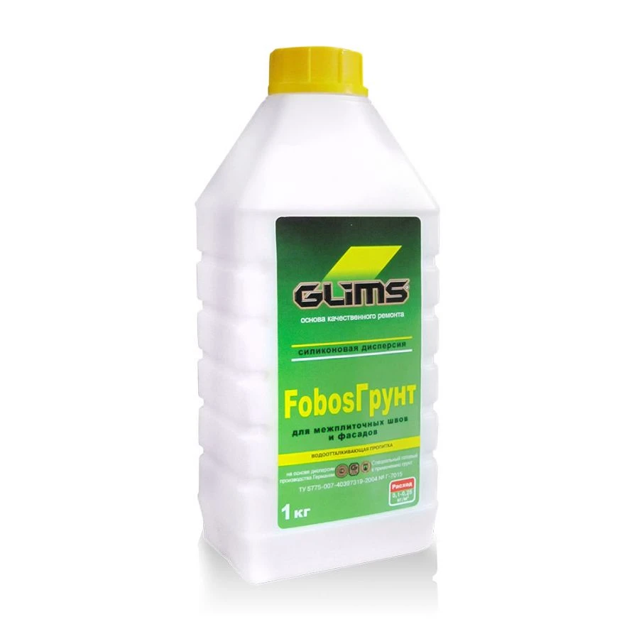 عامل مقاوم للماء لعلاج الواجهات والأساسات GLIMS FobosGrunt، 1 كجم