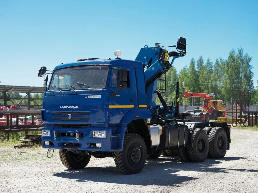 Hydraulic Crane Truck KMA on KAMAZ 43118 Base Model 41K30N-UK