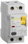قاطع الدائرة التفاضلي السريع ВД1-63 2P 63A 300mA IEK