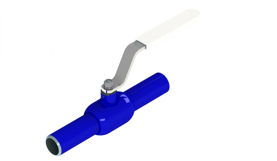 Full-Welded Ball Valve Standard Passage for Welding DN25, 40 atm KSHCS25.00.00.00