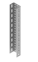 الملف U- BSUP 8K-00، فولاذ مجلفن، 85x50x200 مم إلى 85x50x6000 مم