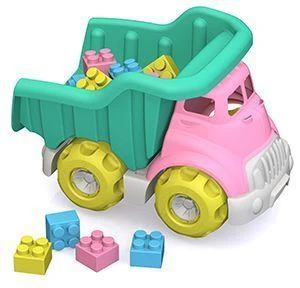 Medium Skoda Truck with "Yuni" Constructor Set (42 Pieces)