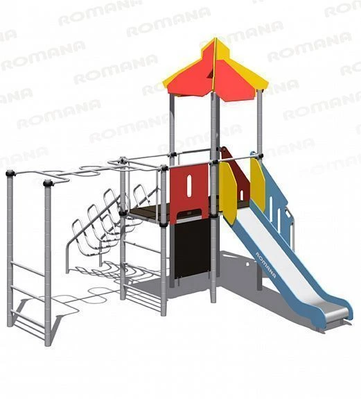 Children's Play Complex for Thematic Games and Physical Development - Romana 101.06.00