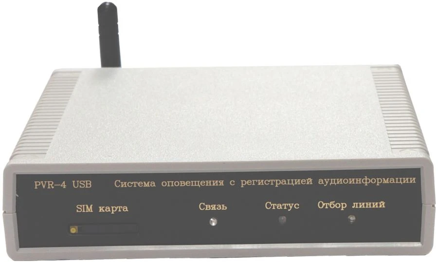 وحدة التحكم في المكالمات الدائرية PVR-4 USB