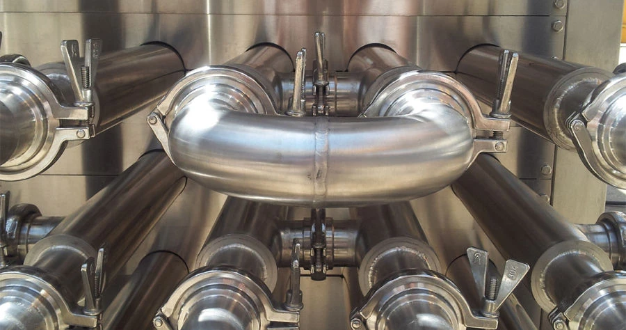 مبادل حراري أنبوب في أنبوب APORA DTA 64/38 6.0 304/316L H
