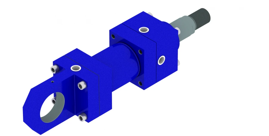 Hydraulic Cylinder 1177.00.00.00 (80x50-125 mm), 16 MPa