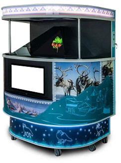 3D Holographic Pyramid "PILLAR" from the "Jelly Kingdom" Series
