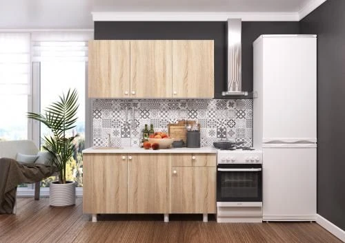 أثاث مطبخ 1200 - تصميم من MDF