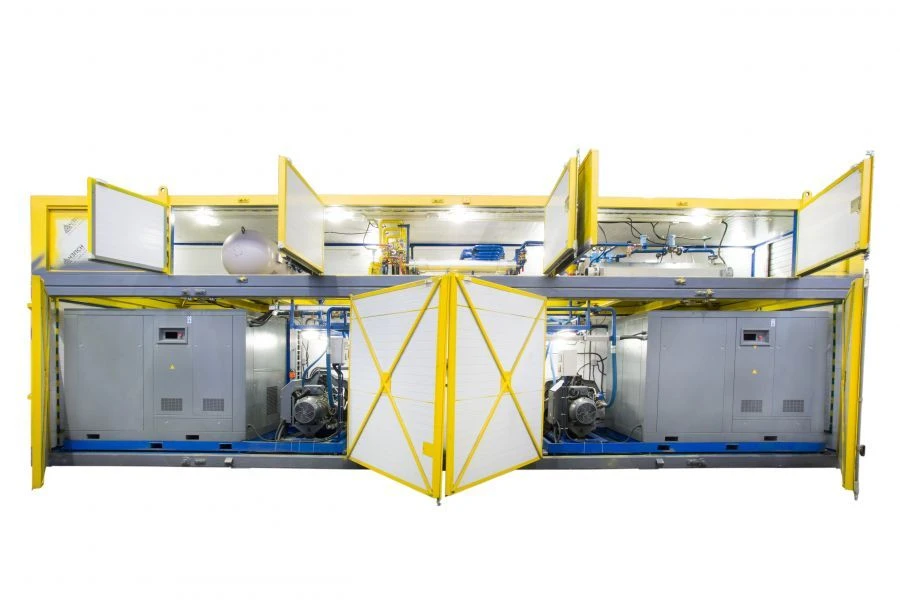 Modular Nitrogen Station for Compressed Nitrogen Production MАС 200-99.5-18