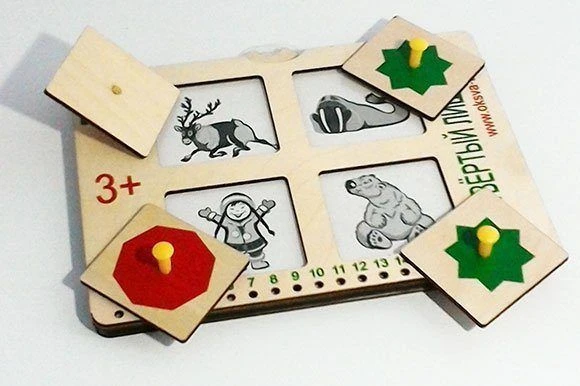 لعبة 'الرابع الزائد' - لعبة تعليمية لتطوير الانتباه