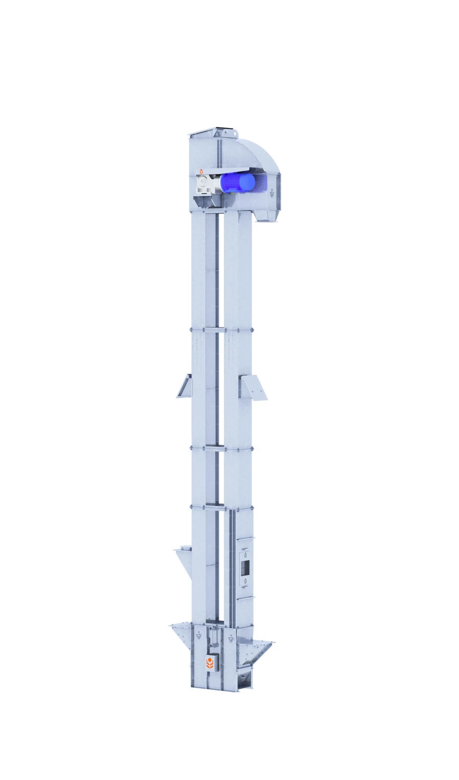 Vertical Grain Elevator NZE-60A4-35.5 (60 t/h) Right Drive Position