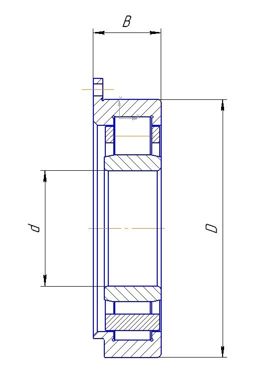 محمل دوار 5-812717Р-ТУ 3900-А