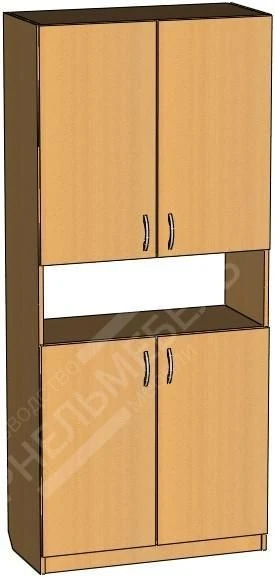 Closed Cabinet with Niche