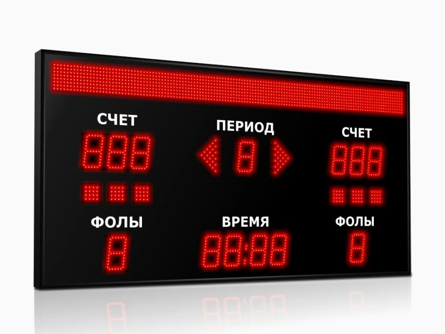 لوحة إلكترونية رياضية إمبульس-710-D10x13xN6-S8x128xP10-S6-A2-R-RS232