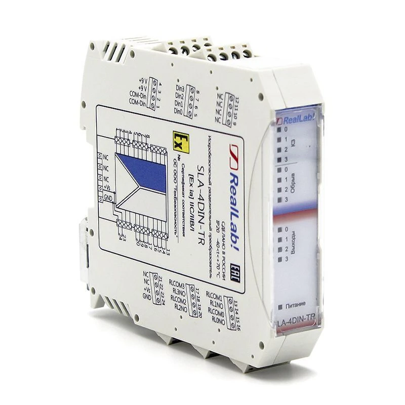 حاجز عزل الإشارات NAMUR SLA-4DIN-TR