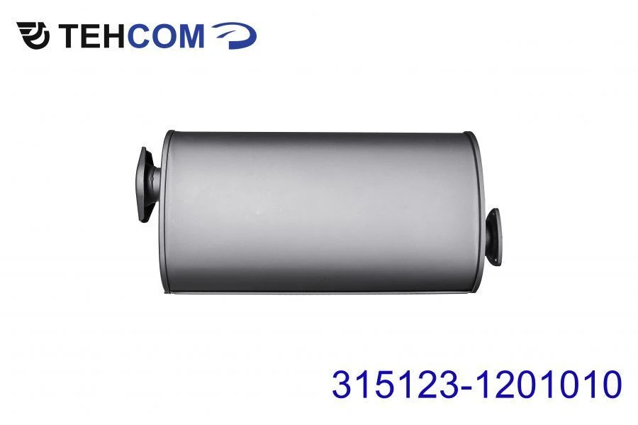 كاتم صوت مع فلانجات لسيارات هانتر وبوخانكا 315123-1201010