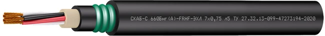 كابل للظروف التشغيلية القصوى سكا ب - 660بنج (A) - FRHF-إكس ال