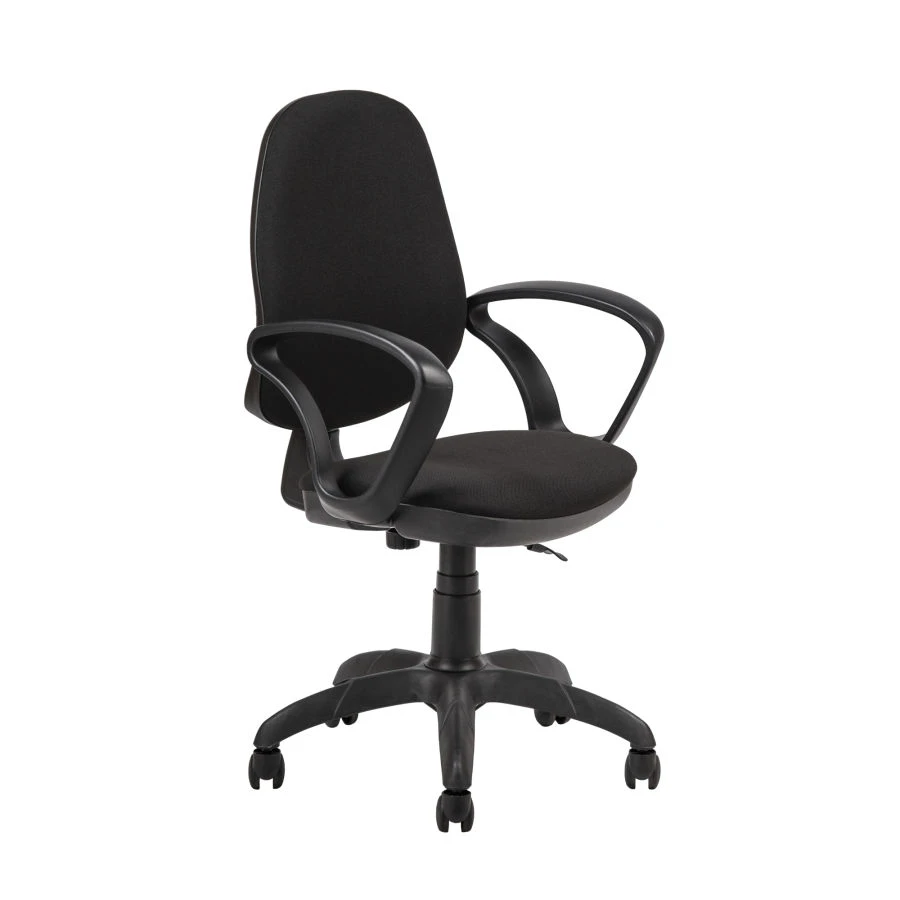 Charlie Metal Frame Chair with Textile Upholstery