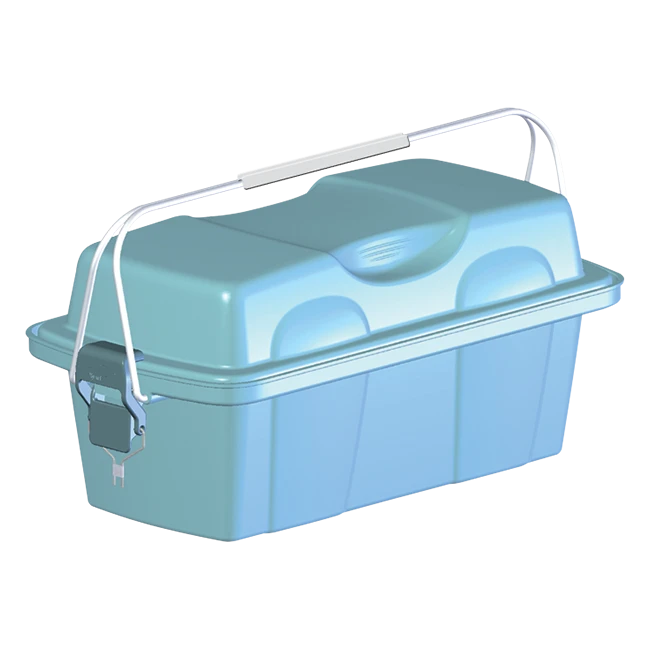 Polymer container for biological sample transport in vials and tubes UKP-01-KRONT