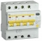 قاطع الدائرة التفاضلي الانتقائي AD14S 4P 20A 100mA IEK