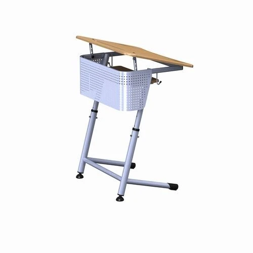 مكتب طلابي قابل للتعديل من MDF للمجموعات العمرية 1-7