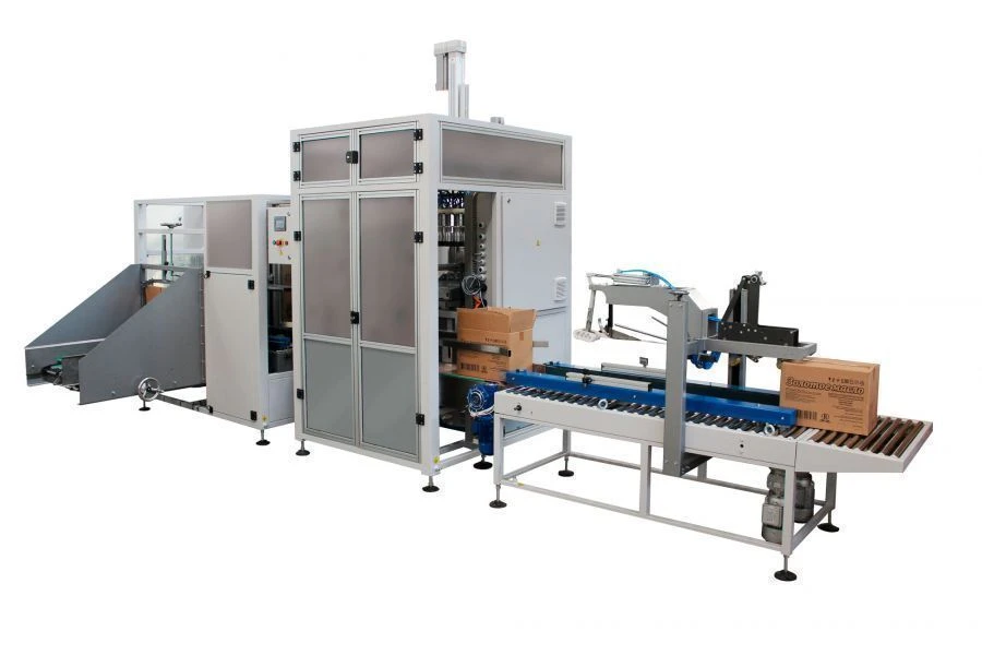 Automatic Bottle Packing Machine for Cardboard AFK, AFK-500M