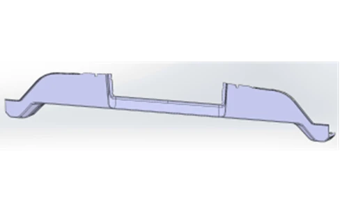 Vacuum Formed Plastic Cover for Route Indicator 5299-405P-5206020-10