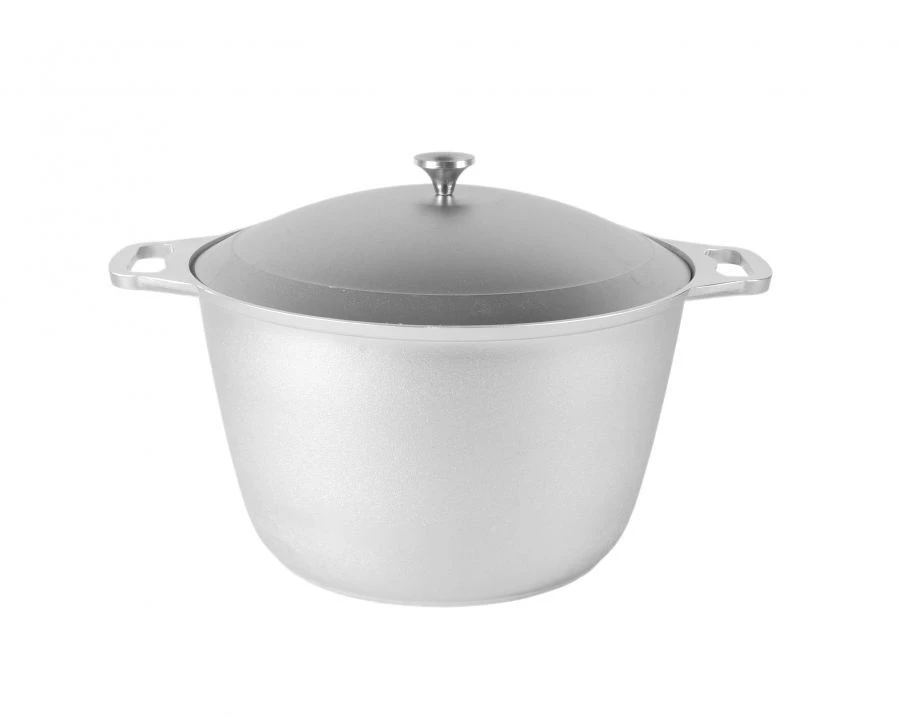 12L Aluminum Cast Pot Without Coating by Kukmara with Aluminum Lid