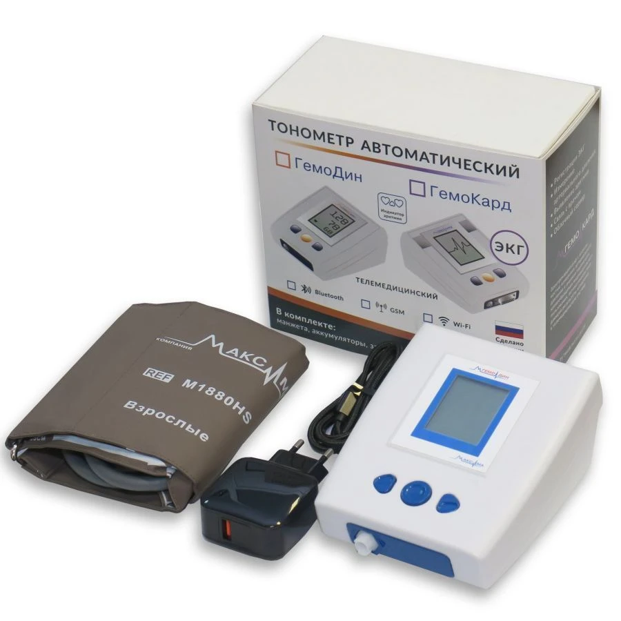 Automatic Blood Pressure Monitor and Circulation Parameter Analyzer, GemoDin