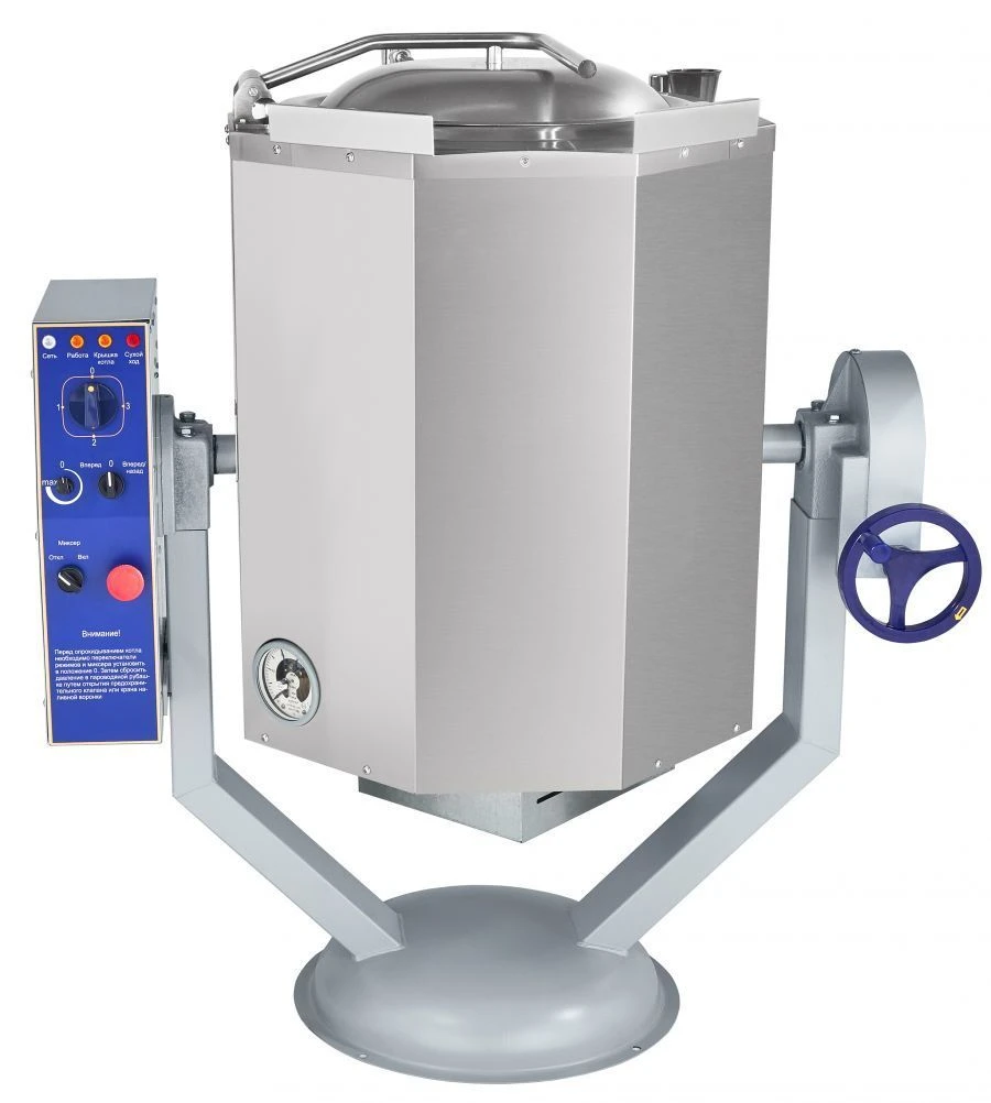 Electric Cooking Kettle with Stirring and Tilting Function KPEM-60-OMR
