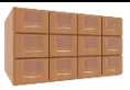 وحدة الكتالوج 4x3 - 680x520x400 مم