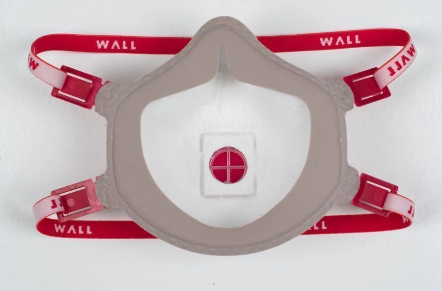 جهاز التنفس الطبي WALL CUP 99 HK+E R D مع 4 أحزمة وختم للوجه