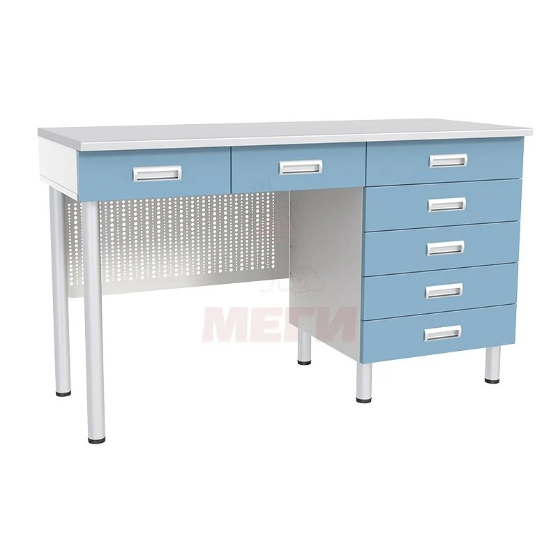 طاولة مختبرية مع خزانة وسحب SL-05-MSK (SL-05-208)