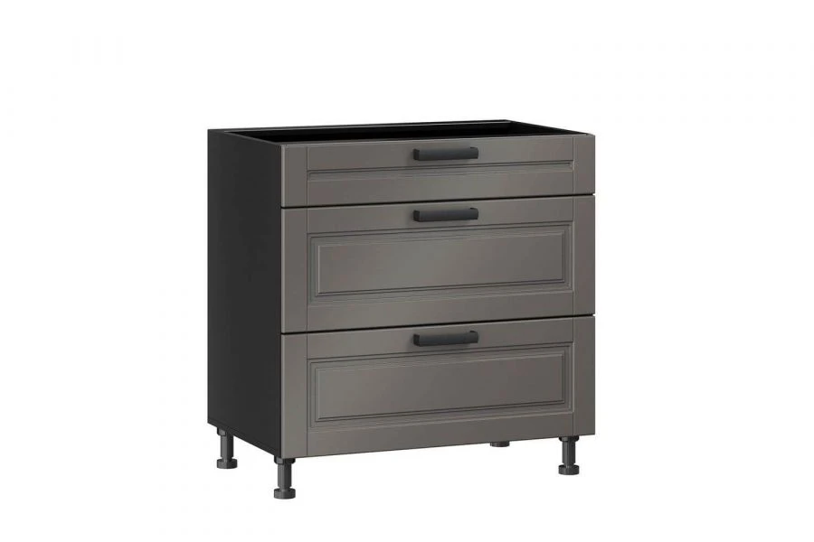 Luxurious Kitchen Cabinet with 3 Drawers 800mm - Model 4 LD.270200.000