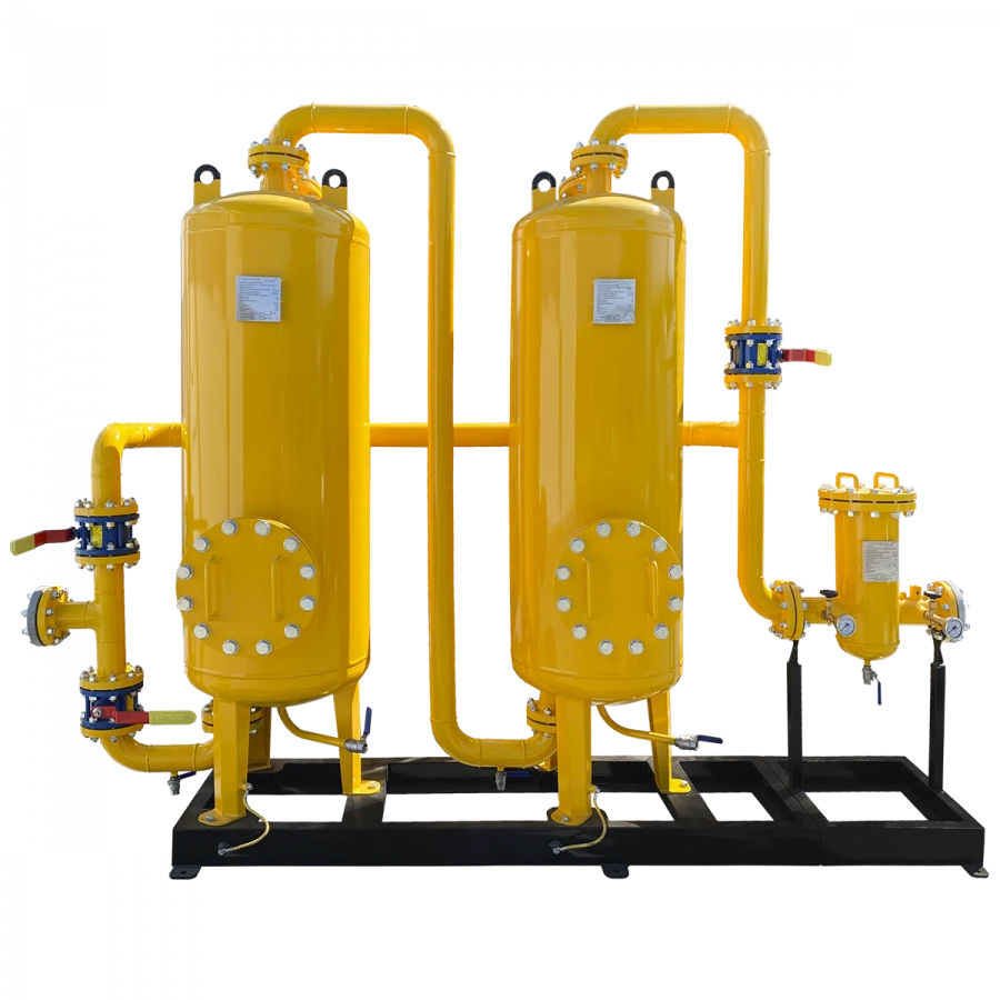 Shelf Dry Adsorption Gas Dryers for Natural Gas 1.57 MPa