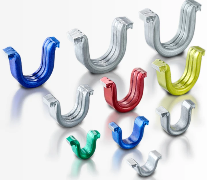 Universal Continuous Aluminum Clips R-ID L 09-200, 42,000 pcs