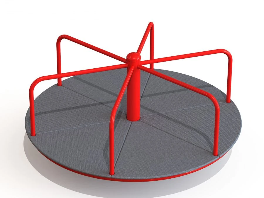 Metal Carousel with Waterproof Plywood Floor - DIO 2.02