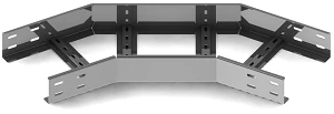 Horizontal 60-Degree Cable Tray Elbow KTU 000x00 U60