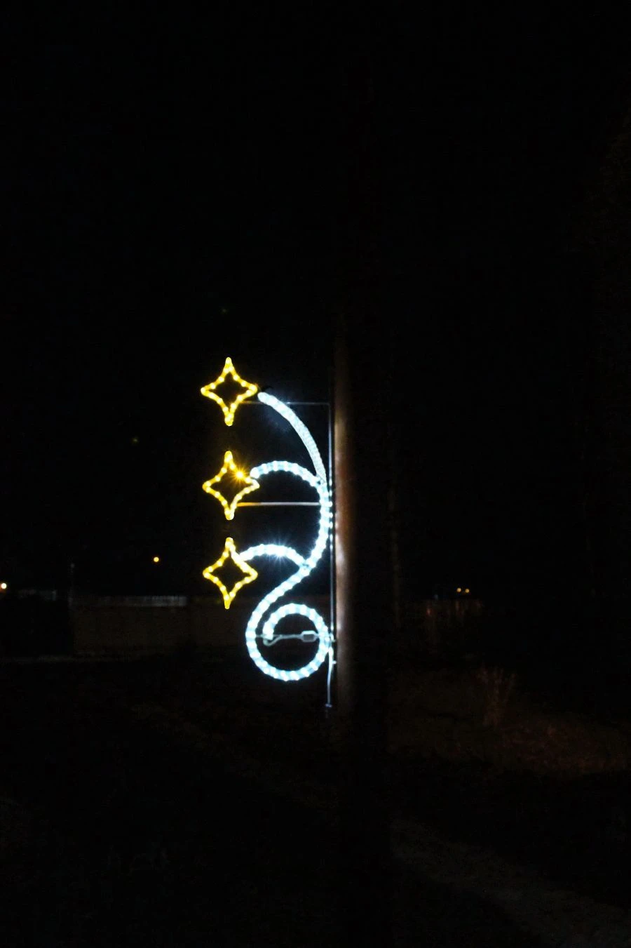 LED Decorative Panel "Constellation" - Outdoor Light Fixture on Brackets (220V, 24V, 12V Modifications)