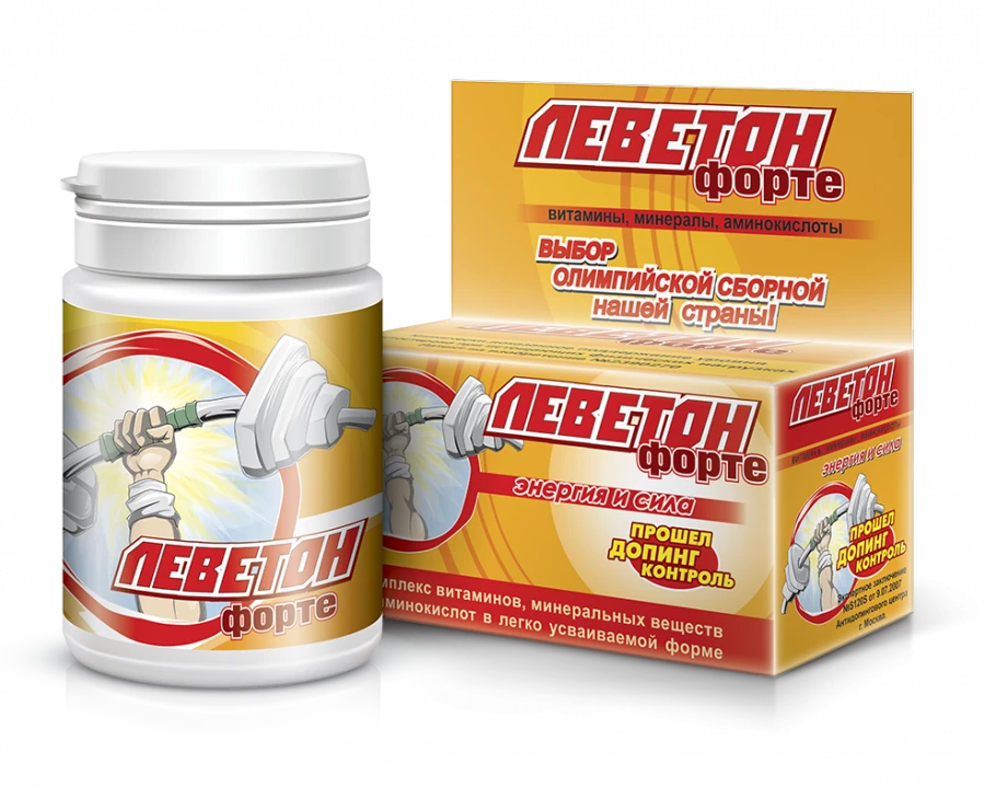 Natural Vitamins for Endurance and Performance - Leveton Forte